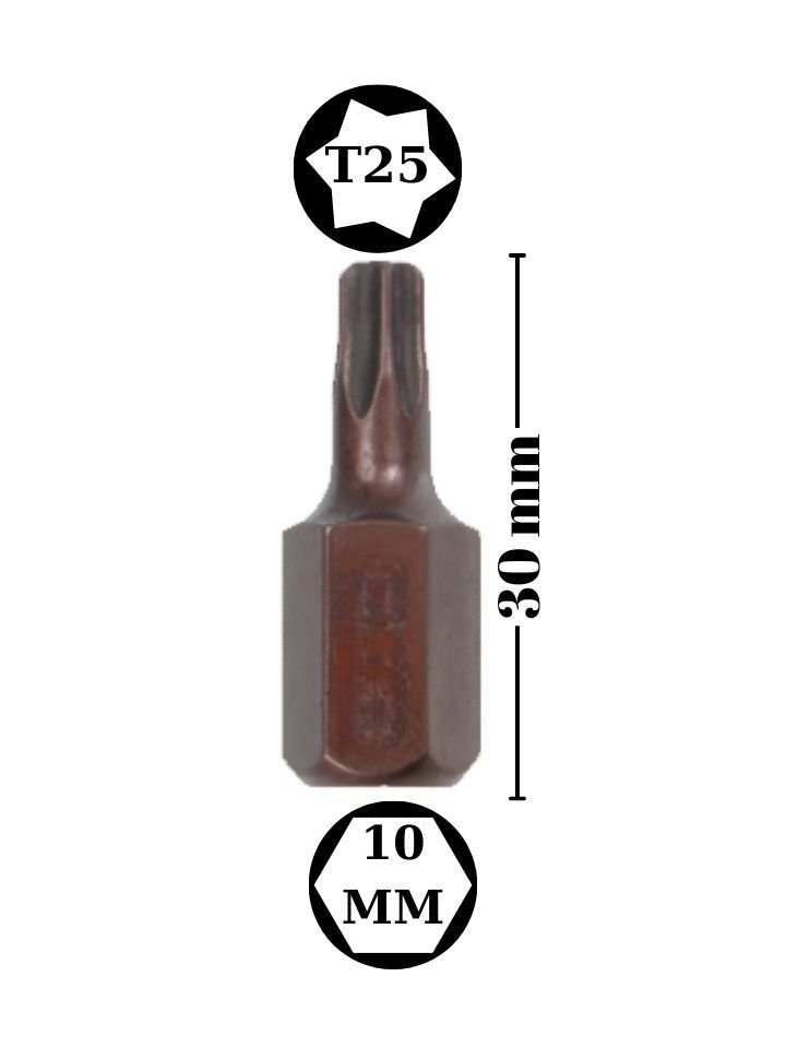 T25 Torx Bits Uç NCBT25S