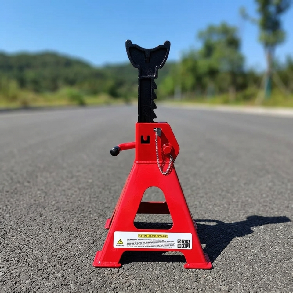 3 Ton Çift Kilitli Araç Altı Sehpa Kriko Standı