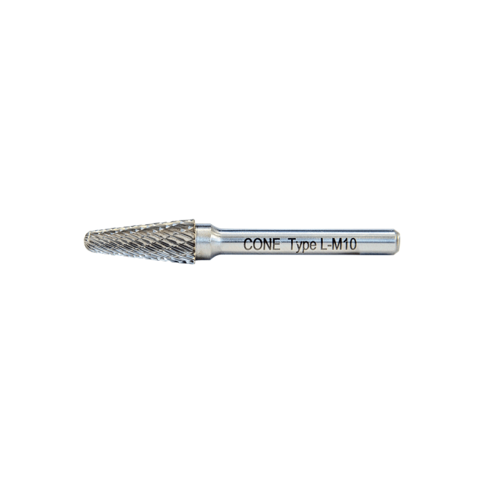 16 - 6 mm L Tipi 6 mm Saplı Konik Yuvarlak Karbür Kalıpçı Freze CNFL16