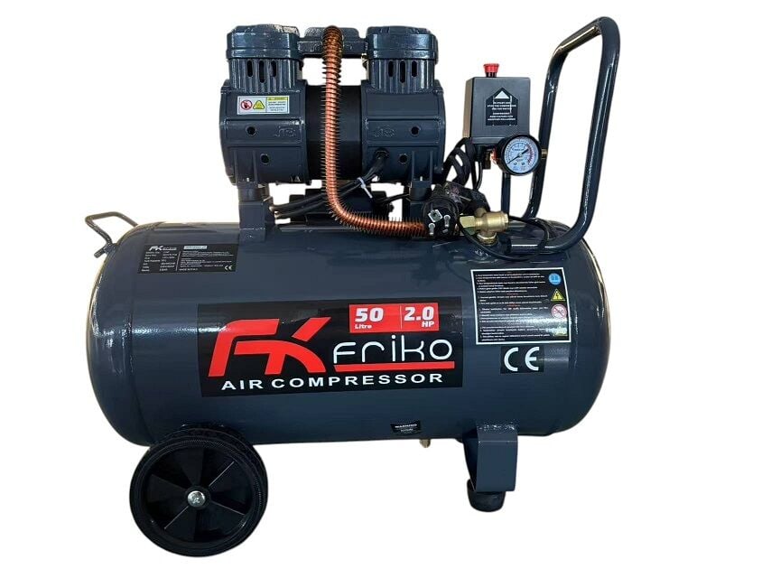 FK FRİKO 50 Litre Sessiz Hava Kompresörü
