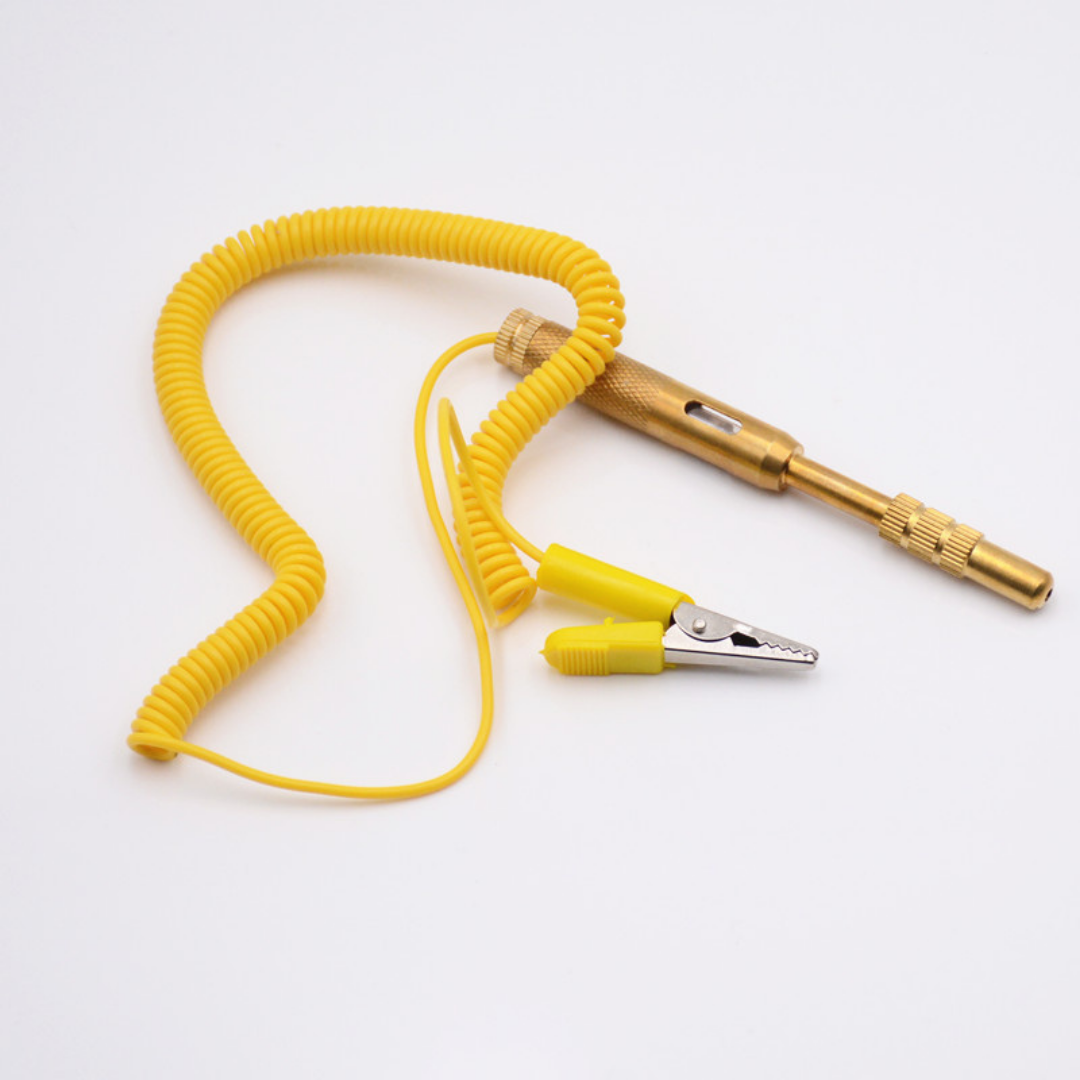 6v - 12v - 24v Oto Tip Kontrol Kalemi (Spiral Kablolu)