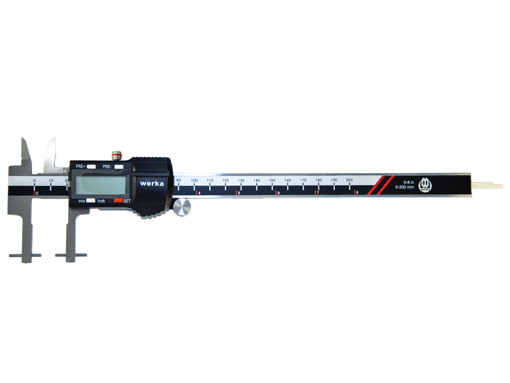 200 mm Değişebilir Uçlu Dijital Kumpas W2235-200-C1