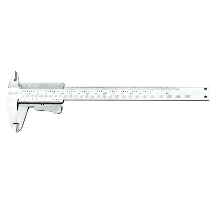 0 - 200 mm Aralıklı 0,05 mm Kilitli Monoblok Kumpas DW1KMK205