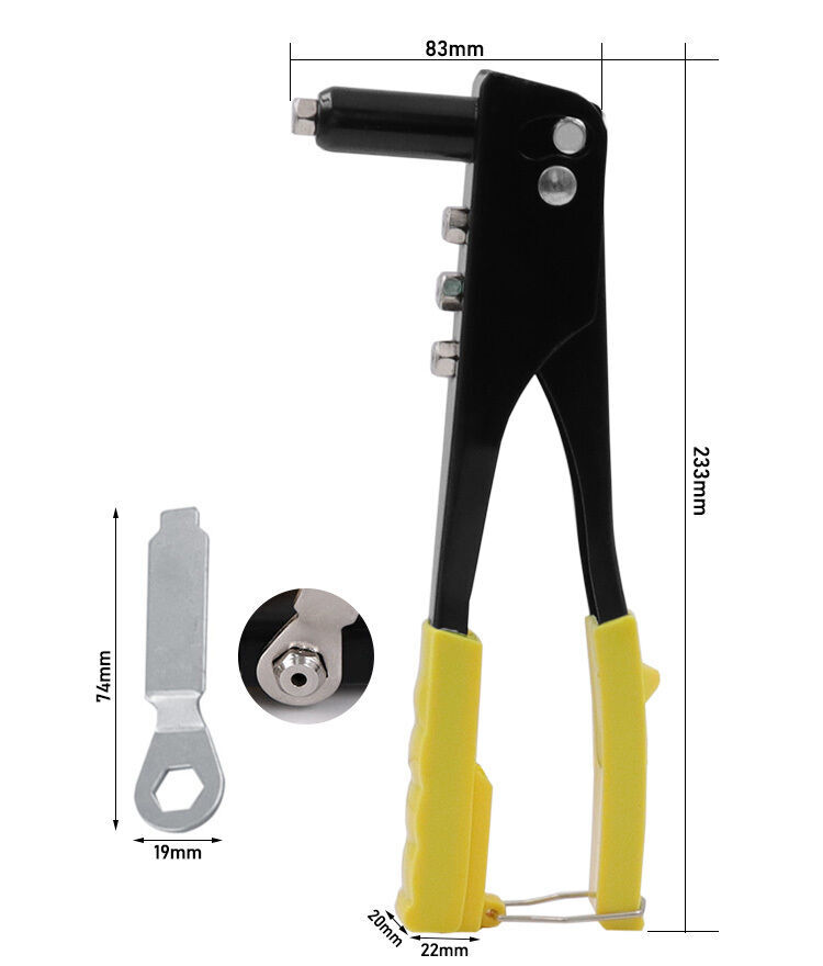 Manuel Pop Perçin Tabancası 2.4mm - 3.2mm - 4.0mm - 4.8mm