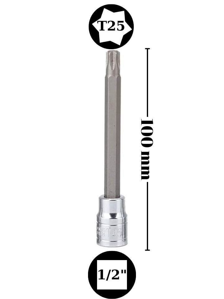 1/2'' T25 Torx Lokma Uzun NCT12UT25S