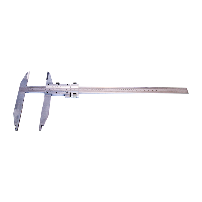 0 - 500 mm Aralıklı 100 x 50 mm Çift Çene İnce Ayarlı Kumpas DW1KMCC5