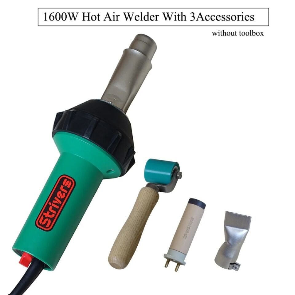 Plastik Kaynak Makinesi Seti 1600W