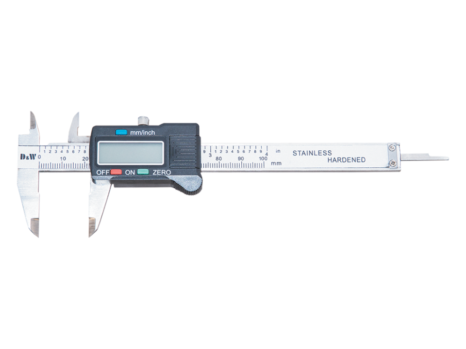 0 - 100 mm Aralıklı ABS Dijital Kumpas DW1KDS10