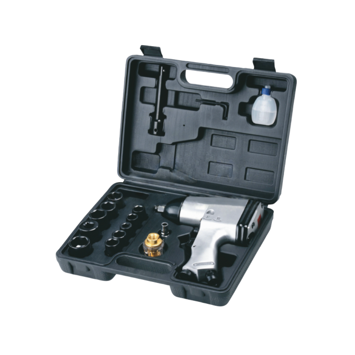 17 Parça 1/2'' Somun Sökme Tabancası Seti RT-5230K