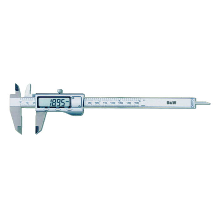 0 - 150 mm Aralıklı Metal Kasa Dijital Kumpas DW1KDMT15
