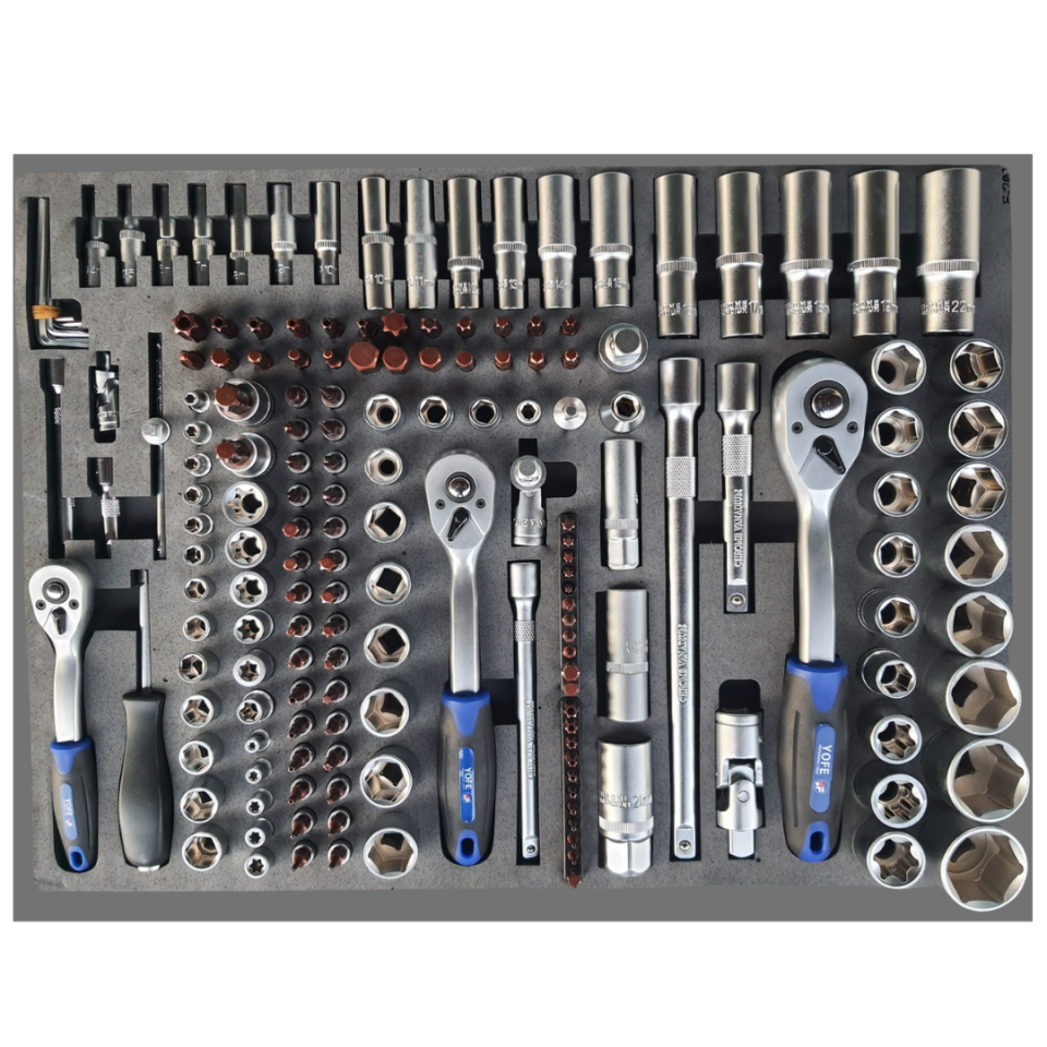 327 Parça 6 Çekmeceli Dolu Takım Arabası