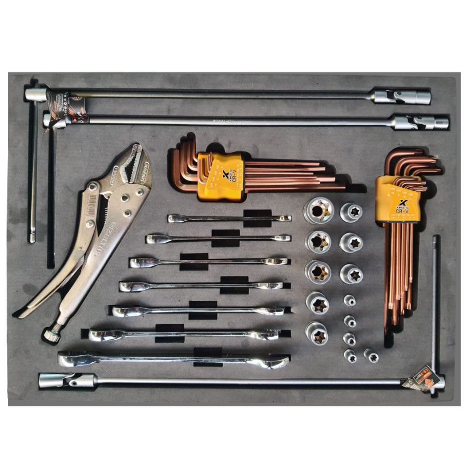 327 Parça 6 Çekmeceli Dolu Takım Arabası