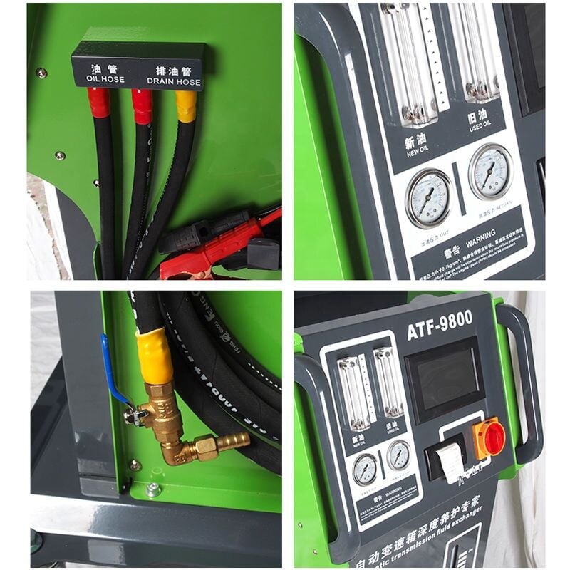 ATF-9800 Tam Otomatik Şanzıman Yağı Değiştirme ve Temizleme Makinesi