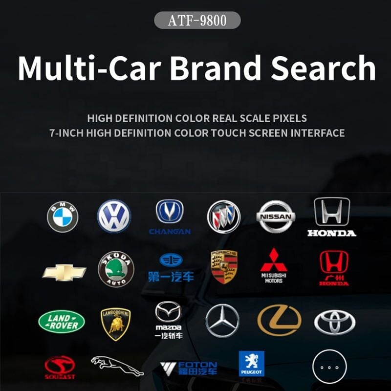 ATF-9800 Tam Otomatik Şanzıman Yağı Değiştirme ve Temizleme Makinesi