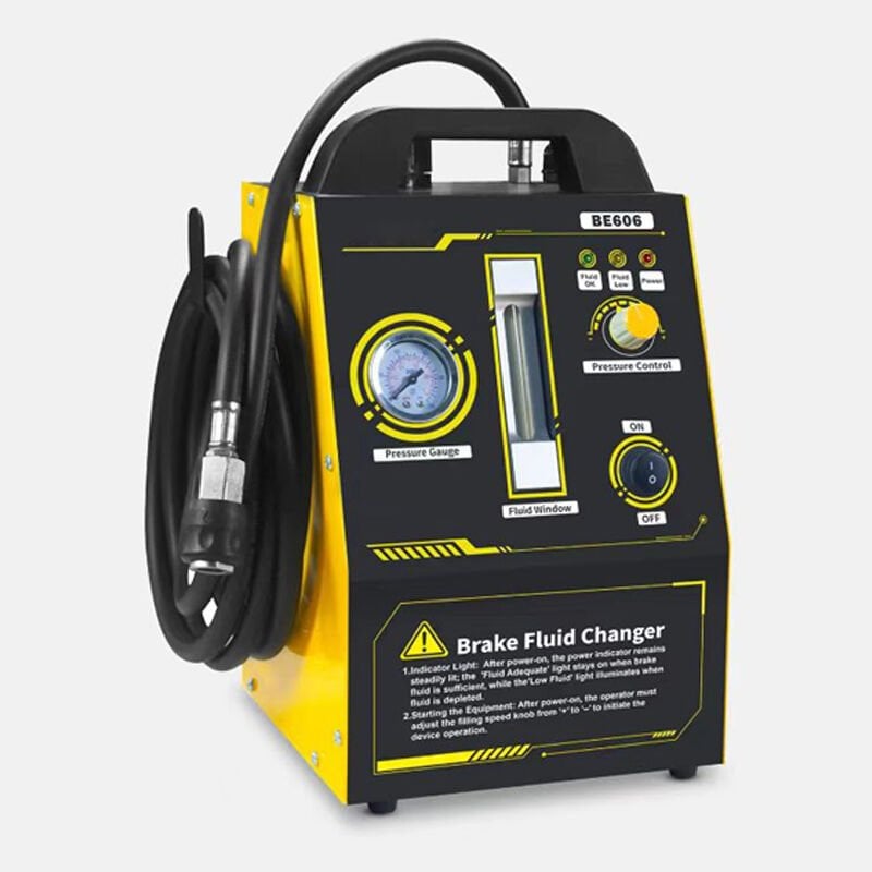 220v Fren Hidrolik Yağı Değişim Cihazı ve 16 Parça Kapak Seti