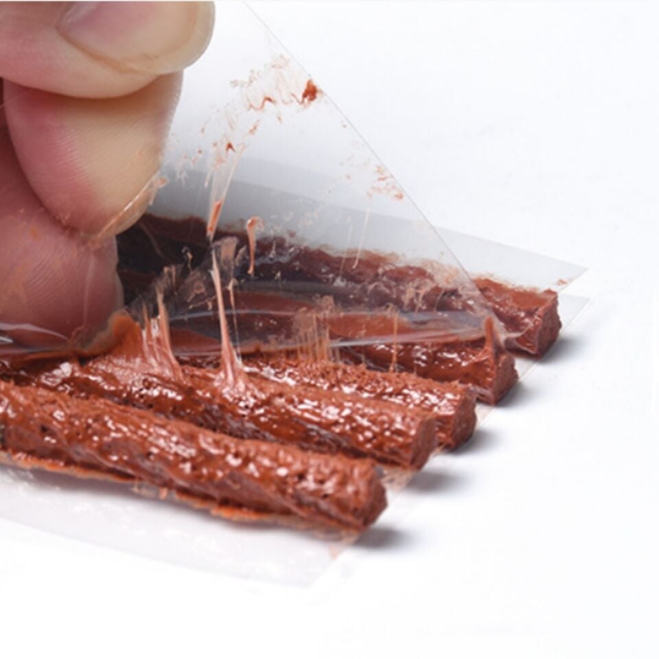 Yüksek Kaliteli Kauçuk Lastik Tamir Fitili 5 adet (10 cm boy x 6 mm kalınlık)