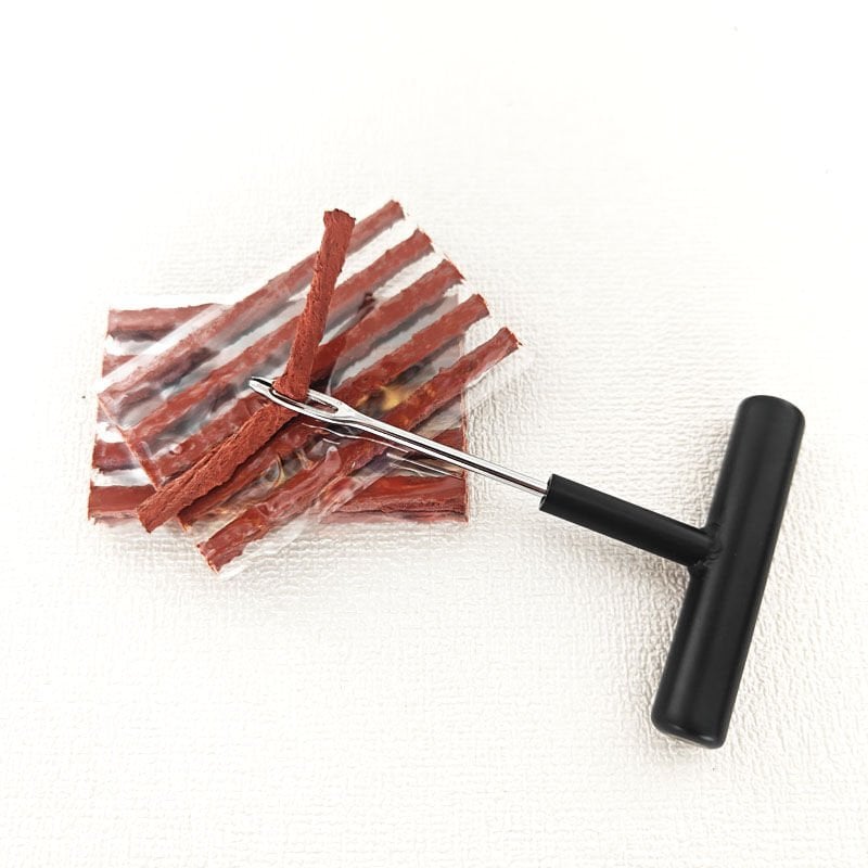 Yüksek Kaliteli Kauçuk Lastik Tamir Fitili 5 adet (10 cm boy x 6 mm kalınlık)