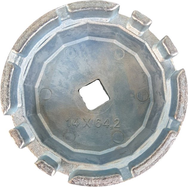 Benzinli Toyota Yağ Filtre Kapağı Sökme Anahtarı 14x64,2 mm BTO1464