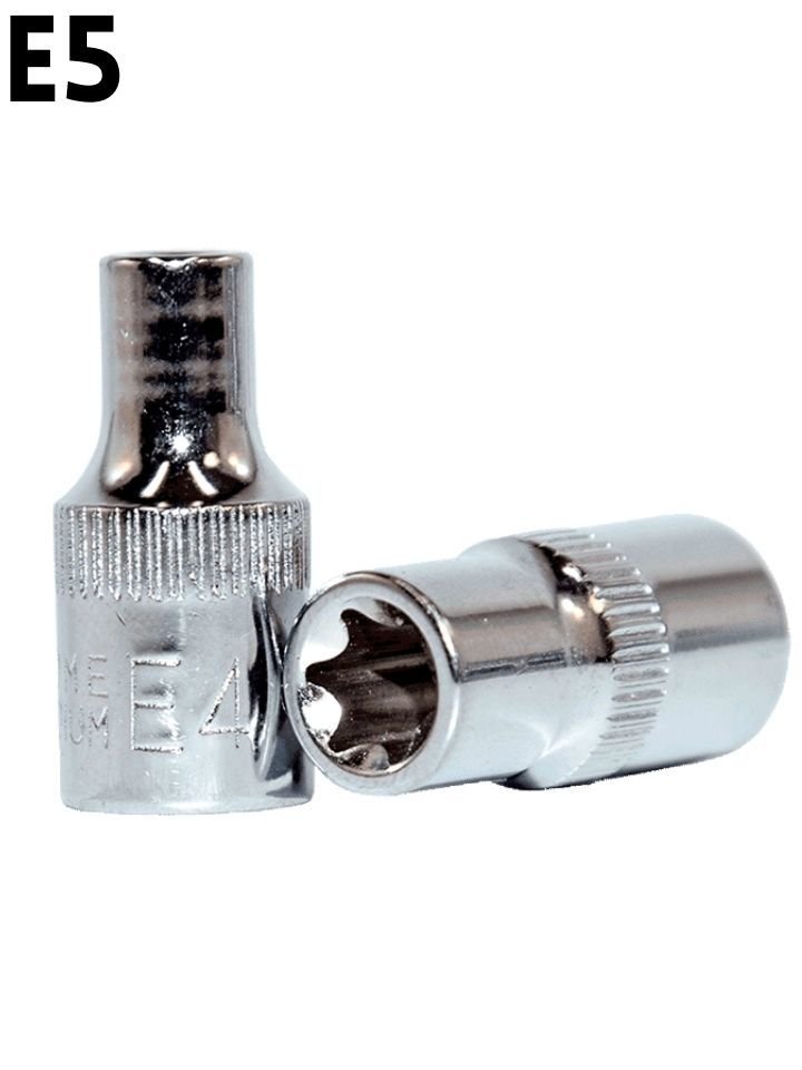 1/4'' Dişi Torx E5 Lokma NCT14E05