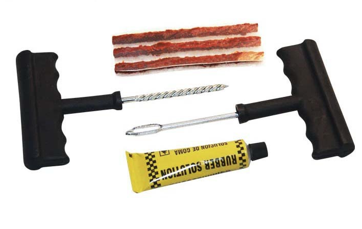 6 Parça Oto Lastik Tamir Fitili ve Fitil Anahtar Seti