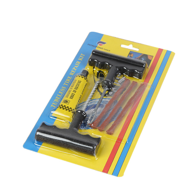 6 Parça Oto Lastik Tamir Fitili ve Fitil Anahtar Seti