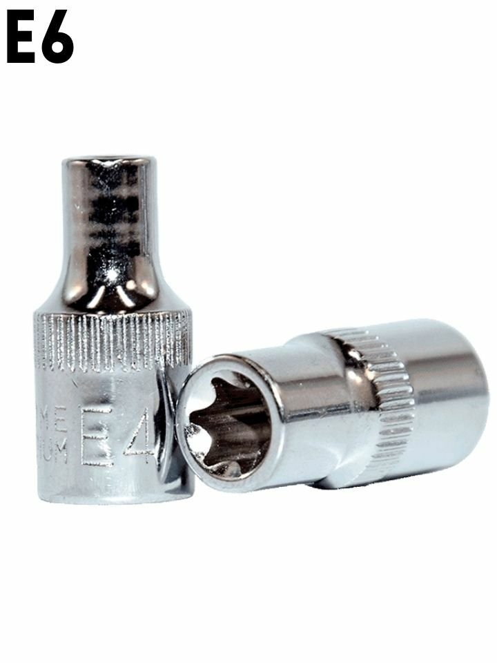 1/4'' Dişi Torx E6 Lokma NCT14E06