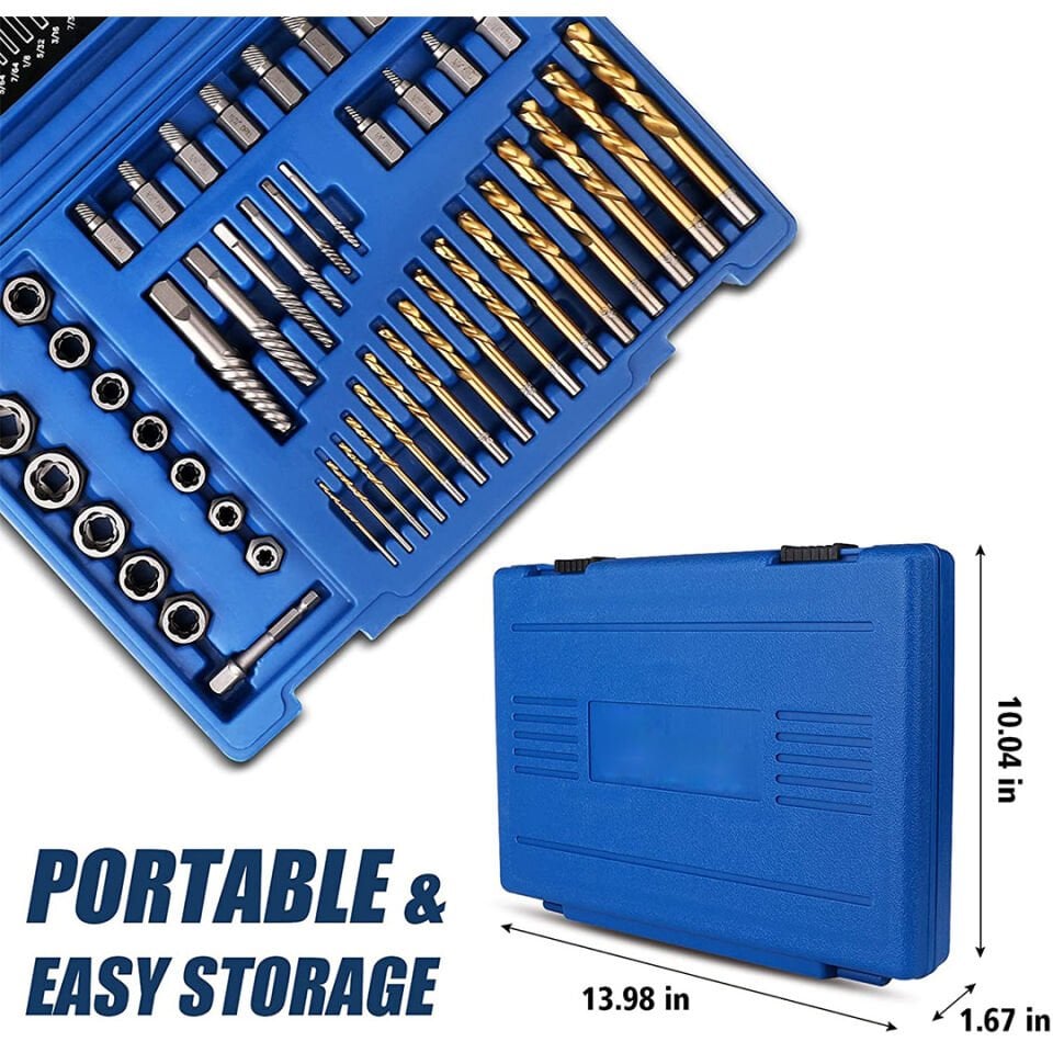 49 Parça Yalama Somun ve Bozuk Cıvata Sökme Seti