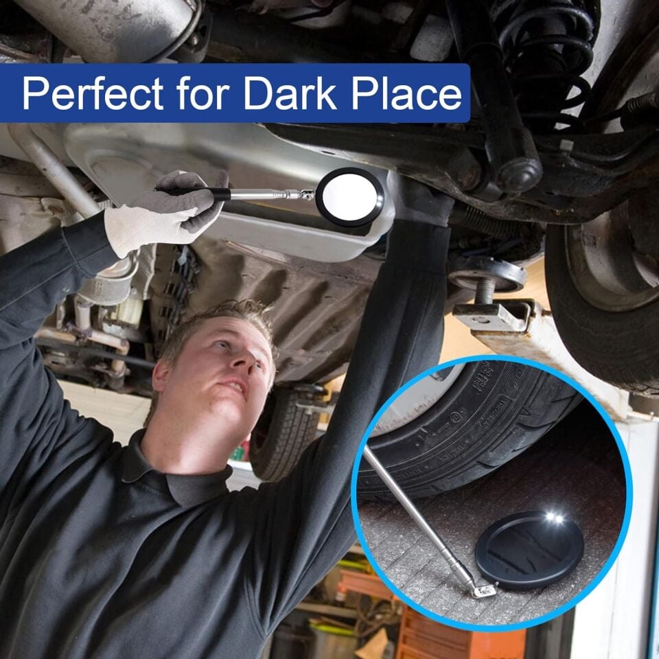 Led Işıklı Teleskopik Dikiz Aynası