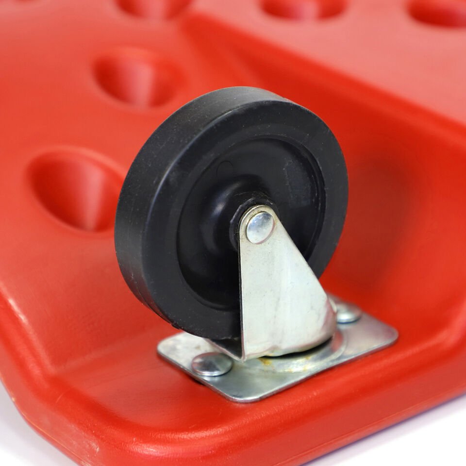 Araç Altı Yatma Tahtası 40''  (Tamirci Kızağı) Kırmızı Renk