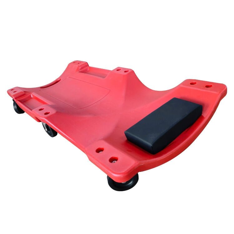 Araç Altı Yatma Tahtası 40''  (Tamirci Kızağı) Kırmızı Renk