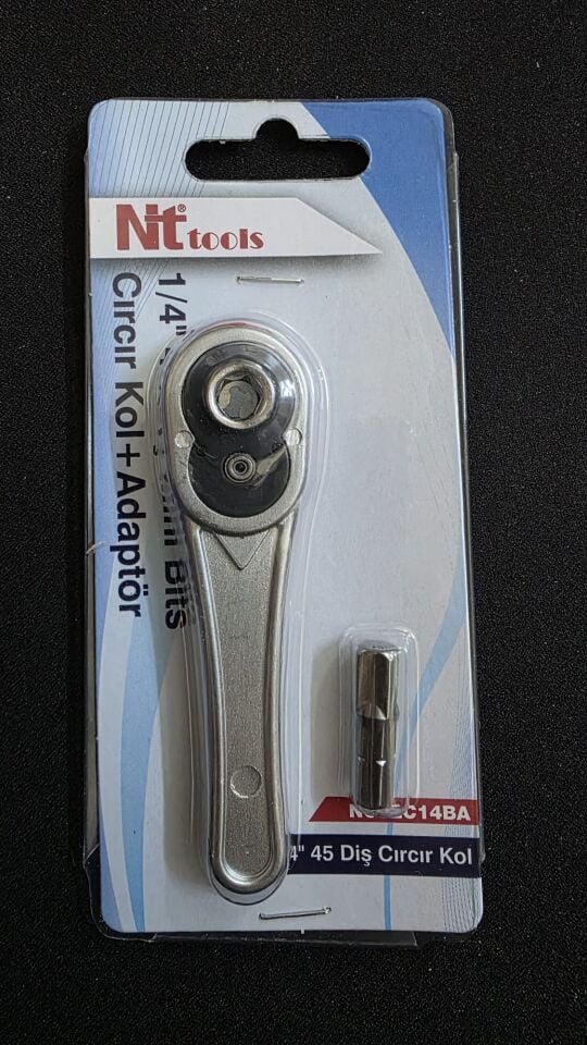 1/4'' Mini Bits Cırcır Kolu ve Lokma Adaptörü