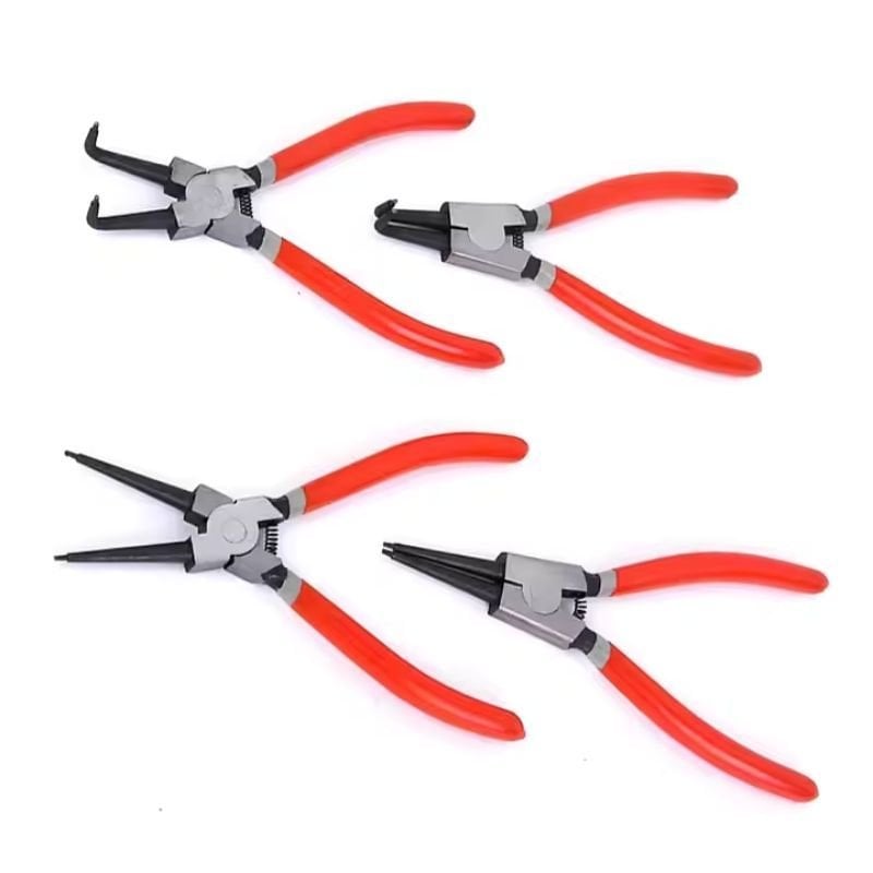 180mm 4 Parça Segman Pense Seti Yaylı Yaysız İç Dış
