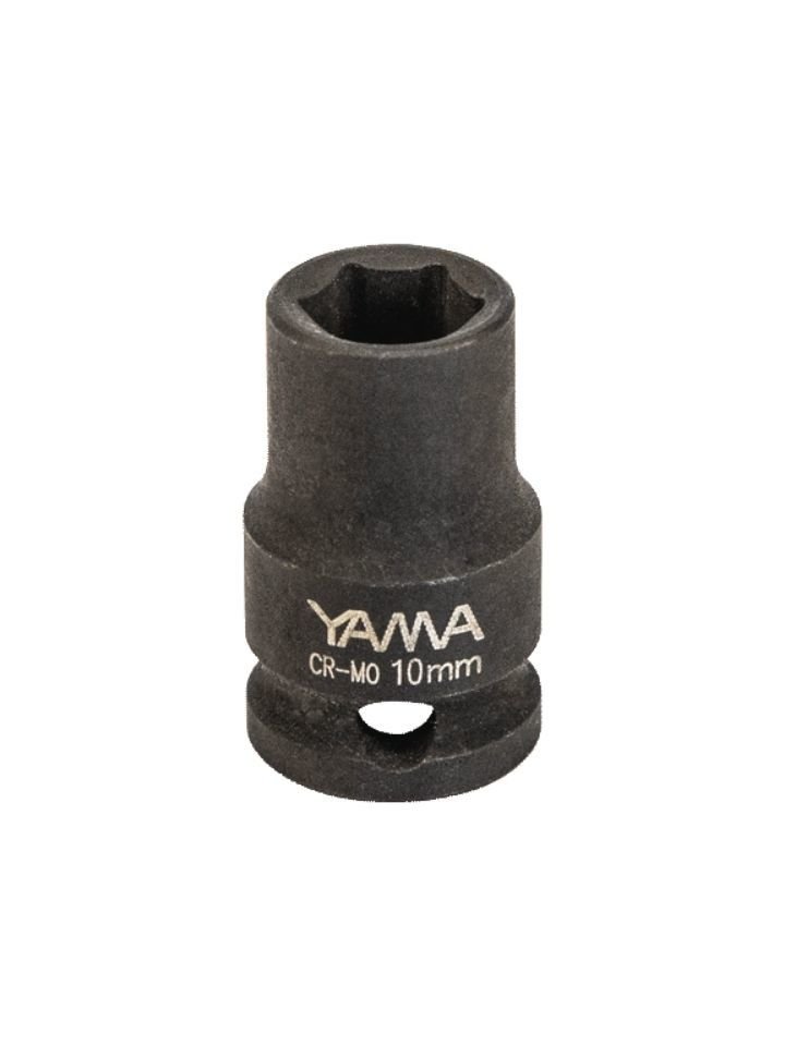 12 mm Havalı Kısa Lokma 3/8'' YAHLM3812