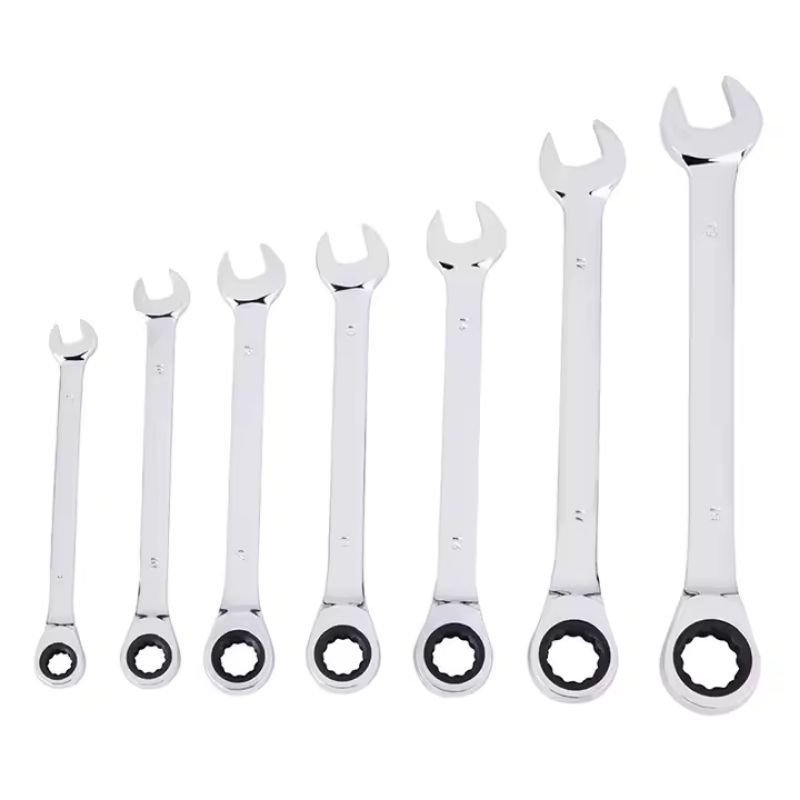7 Parça Cırcır Anahtar Takımı (8mm - 10mm - 12mm - 13mm - 14mm - 17mm - 19mm)