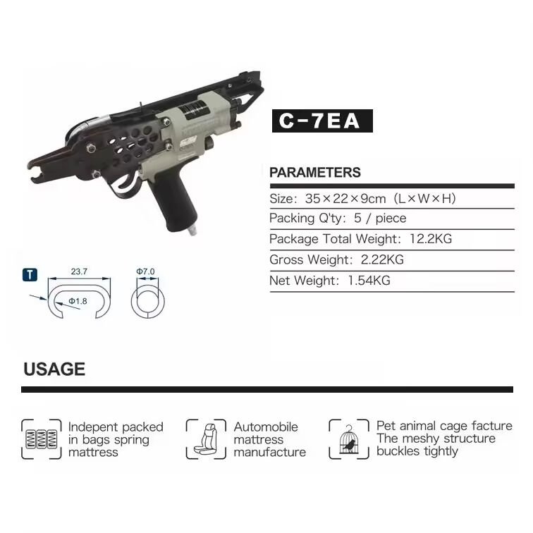 Kısa Burun Havalı C Klips Tabancası