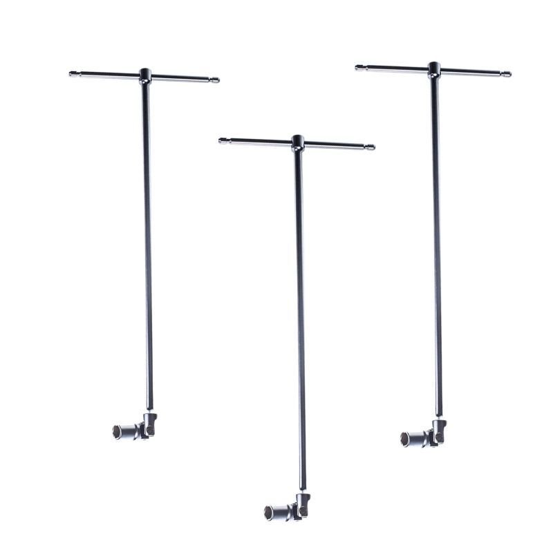8mm - 10mm - 13mm Mafsallı T Kol Lokma Anahtar