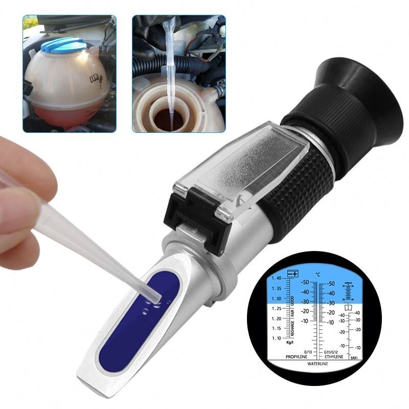 Refraktometre Radyatör Suyu - Akü Suyu - Cam Suyu - Adblue - Ethylene - Propylene