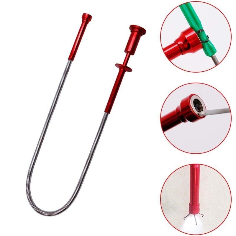 Parça Yakalama - Led Işıklı - Mıknatıslı - 4 Kollu Makinist Parmağı