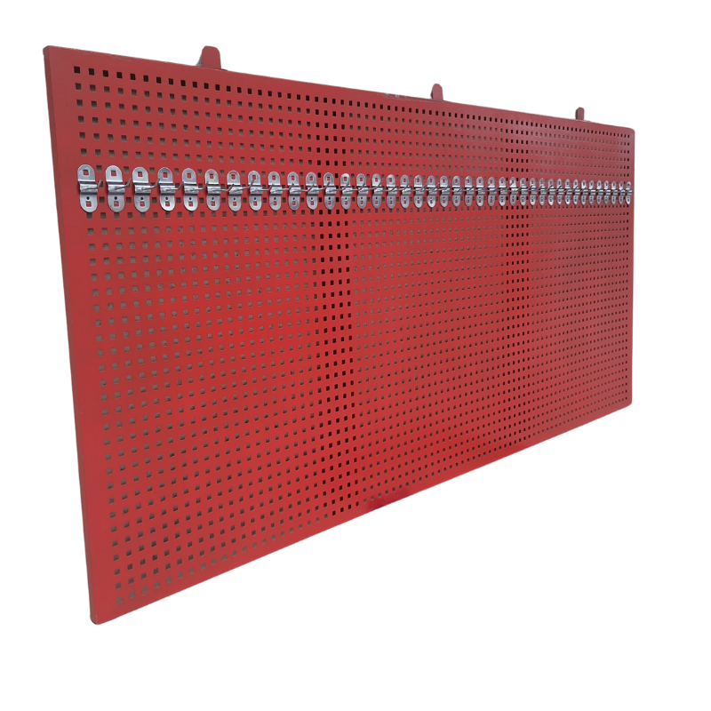 2 Metre Delikli Metal Takım Asma Panosu