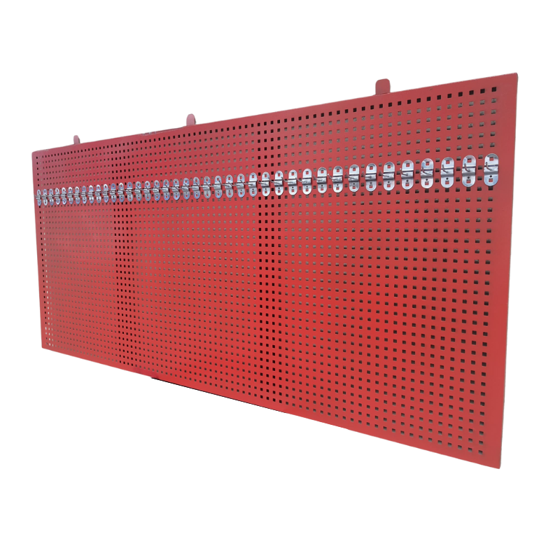 2 Metre Delikli Metal Takım Asma Panosu