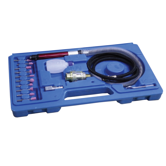 3 mm Havalı Mikro Taşlama Seti RT-1211K2