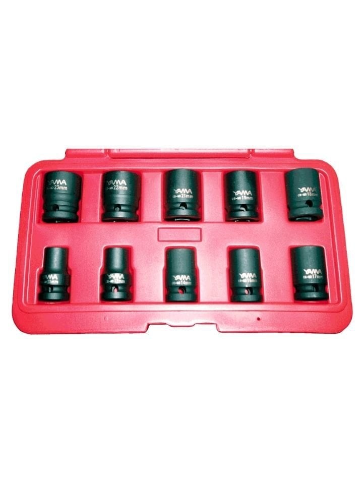 10 Parça 1/2'' Havalı Lokma Seti YAHLTK12