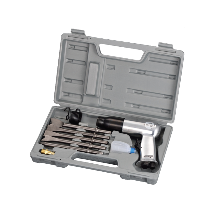 9 Parça 190 mm Havalı Hex Keski Kalafat Tabanca Seti RT-3502K