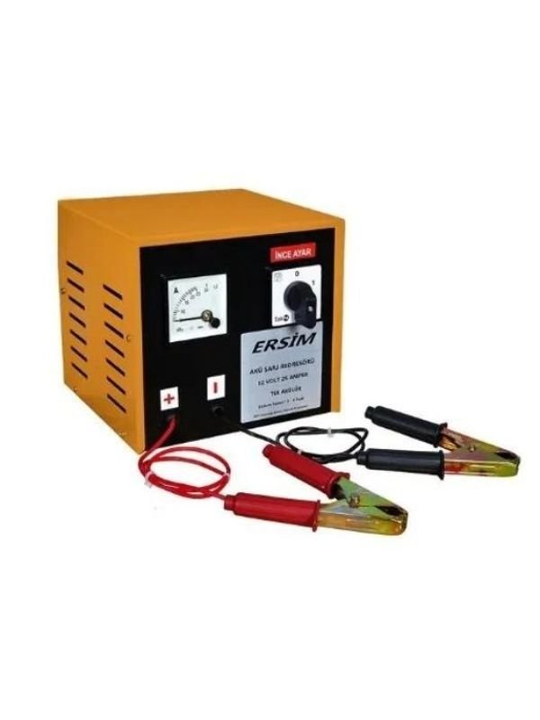 12 Volt 25 Amper Tek Akülük Akü Şarj Cihazı EC1225